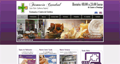 Desktop Screenshot of farmacatedral.com